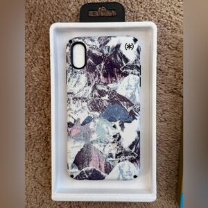 Speck iPhone XS Max Marble Presidio Inked Phone Case